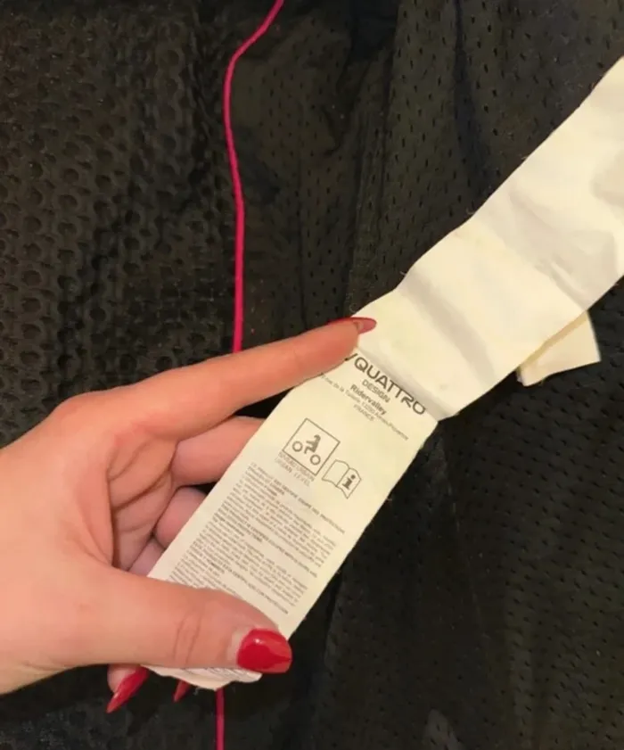 Veste de moto + cahouet V’Quattro femme TXL - photo numéro 16