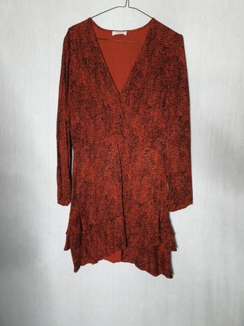 Robe python rouge