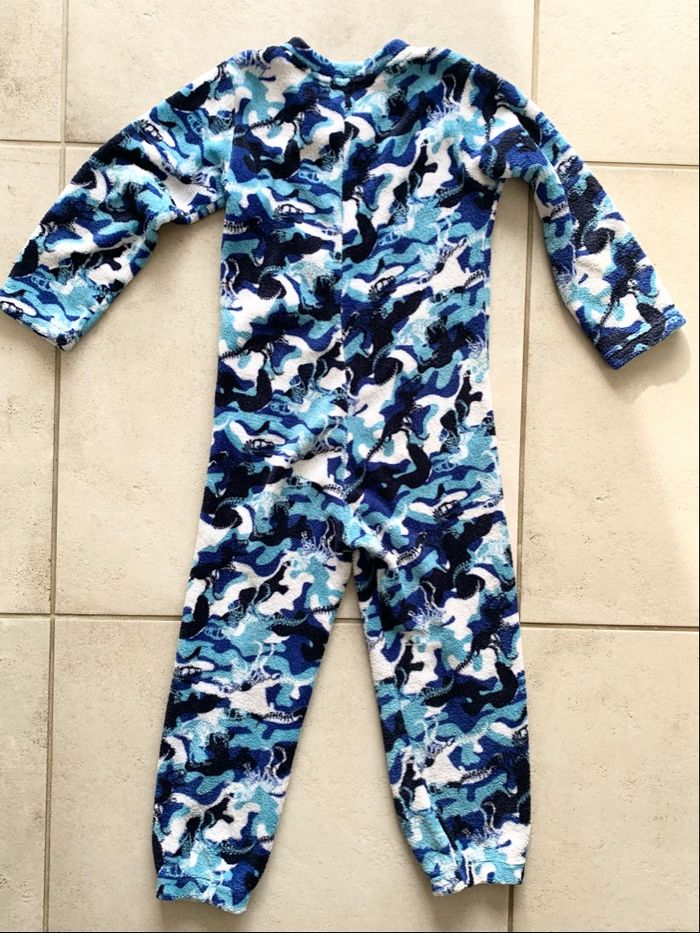 Combinaison Pyjama Enfant, Grenouillère Surpyjama en Polaire. Enfant Garçon - photo numéro 3