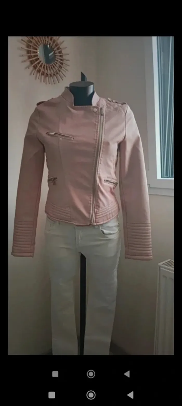 Veste biker taille 38