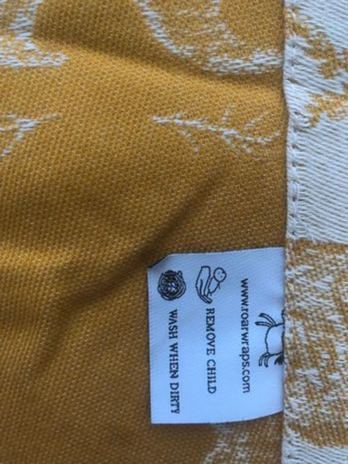 Écharpe de portage de la marque Roar modèle     Les oursons - Moutade au miel  Neuve Taille 5 - photo numéro 6