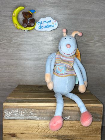 MR336 doudou sauterelle cricket moulin Roty