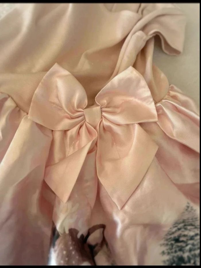 Magnifique robe de princesse animaux de la forêt neuve 6 ans fille - photo numéro 7