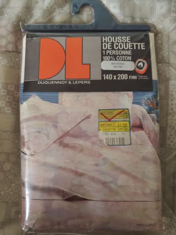 Housse de couette neuve 