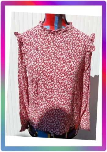 Blouse 10 ans/XXXS Galerie Lafayette