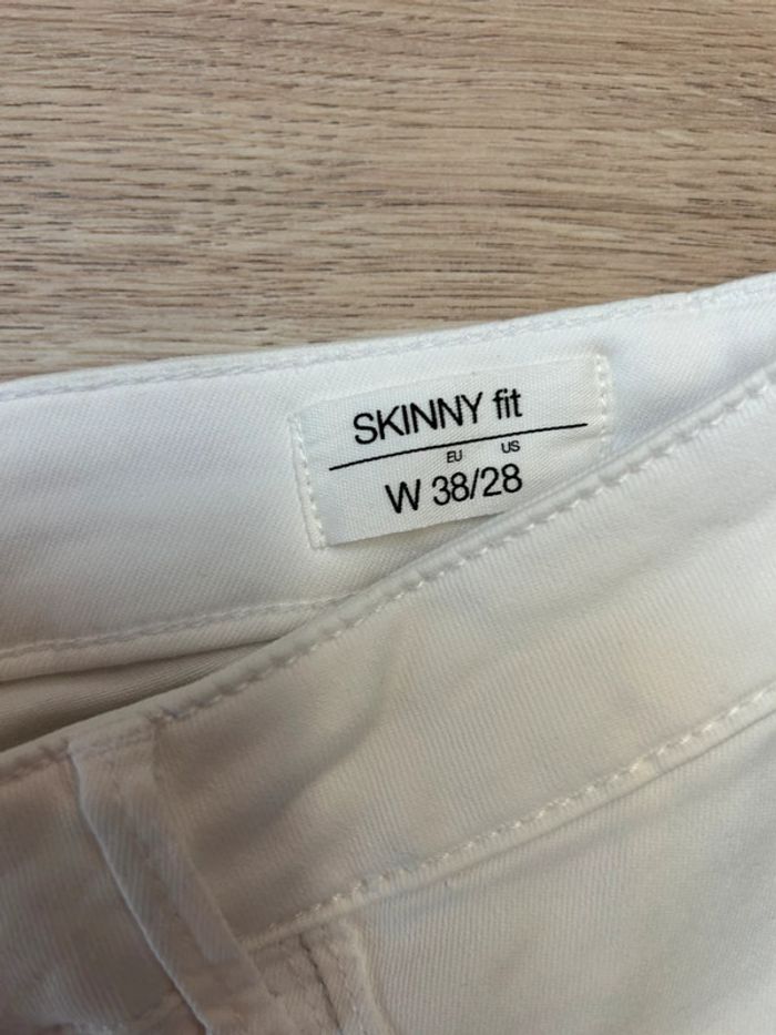 Pantalon blanc bonobo taille 38 - photo numéro 5