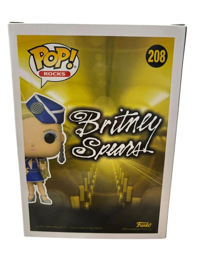 Figurine Funko Pop Rocks Britney Spears numéro 208 neuf - photo numéro 2