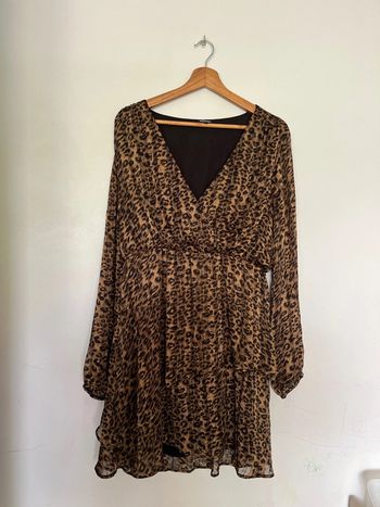 Robe léopard taille 44 femme