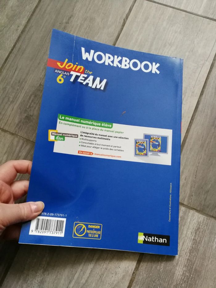Workbook Join the Team Anglais 6e Nathan - photo numéro 8