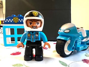 Lego duplo 10900 motard policier