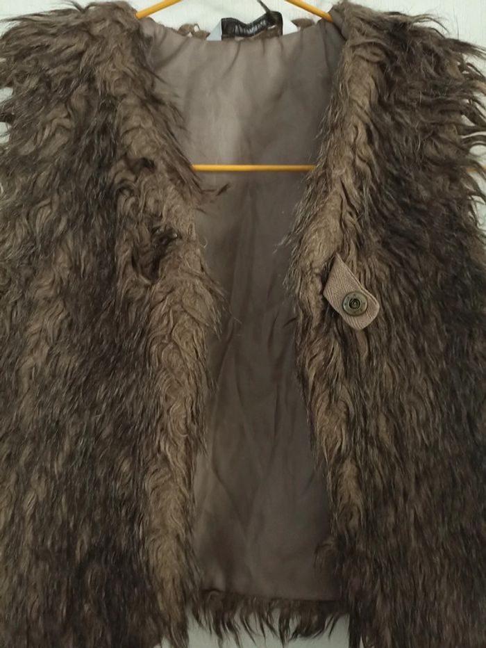 Moumoute sans manches 3 pommes 6 ans - photo numéro 3