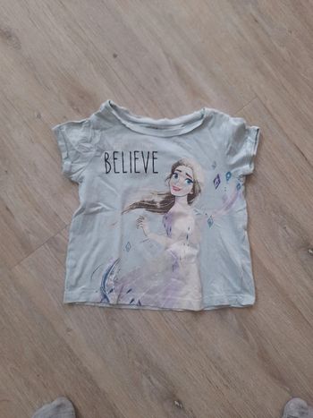 Tee shirt reine des neiges