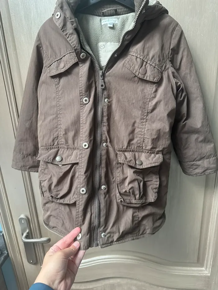 Manteau molletonné vertbaudet 7 ans - photo numéro 6