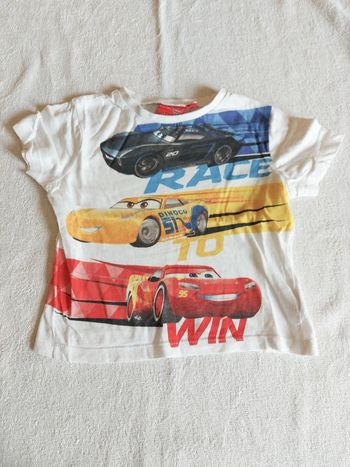 T-shirt cars 3 ans