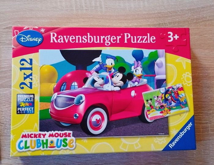 Lot de 2 puzzle mickey 2 x 12 pièces - photo numéro 2