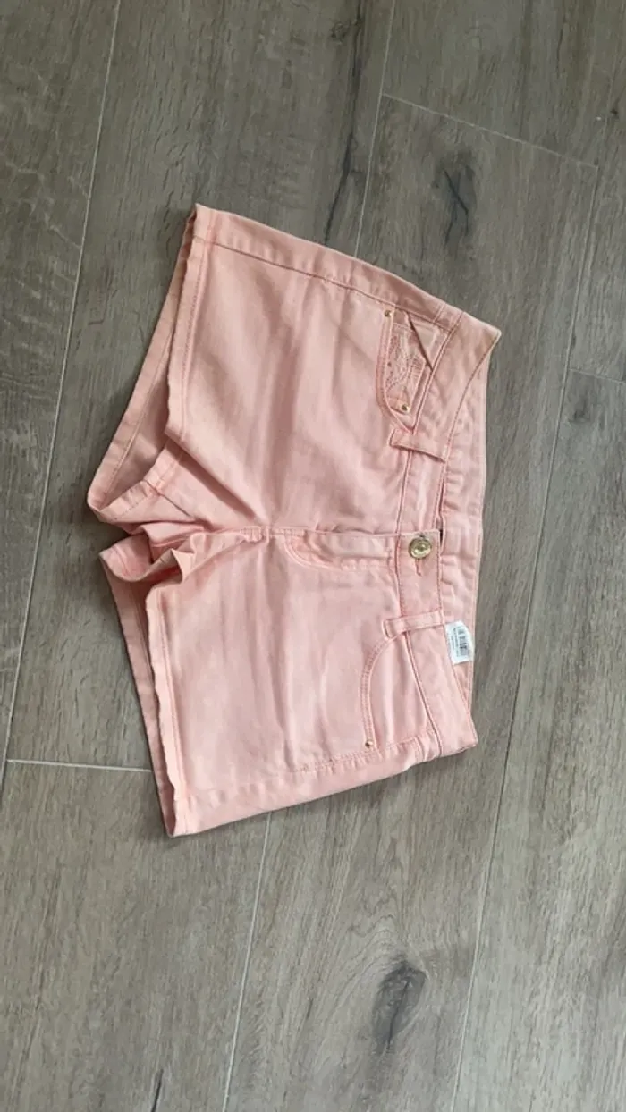 Mini short xs  pimkie saumon