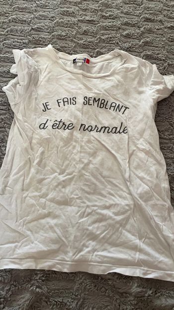 Tee shirt Jennyfer XS