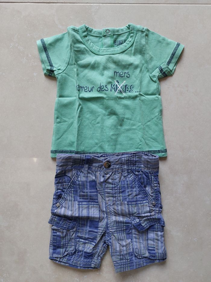 Lot de vêtements d'été garçon 3 mois avec 5 ensembles - photo numéro 4