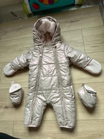 Combinaison pilote Carrément Beau 3 mois – avec chaussons
