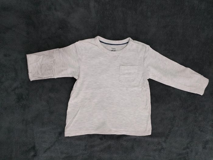 Tee-shirt manches longues 18-24 mois C&A