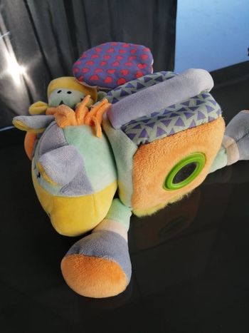 peluche naissance vache et bébé