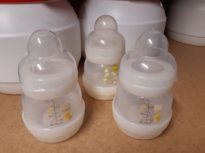3 biberons mam 130ml