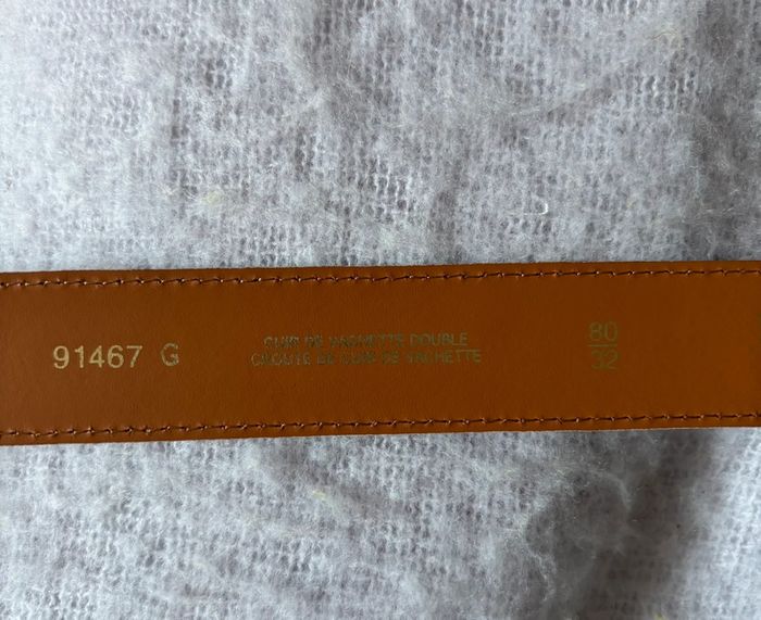 Ceinture en cuir Maison Boinet - photo numéro 5