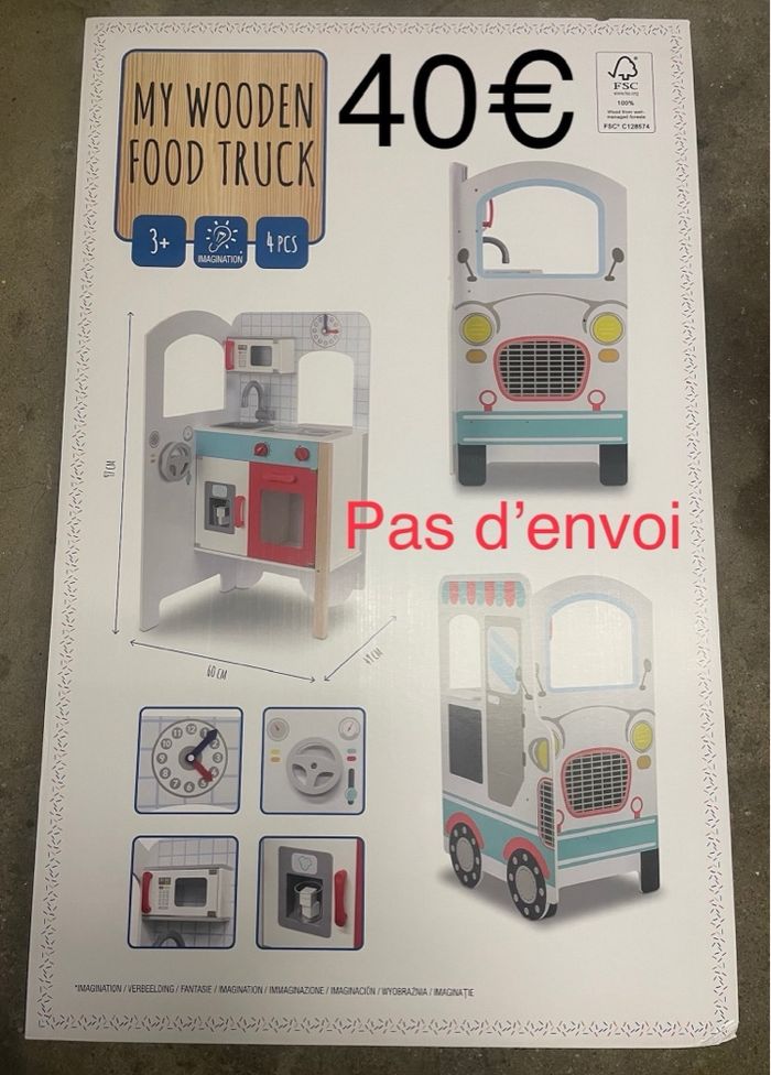 Food Truck en bois neuf - photo numéro 2