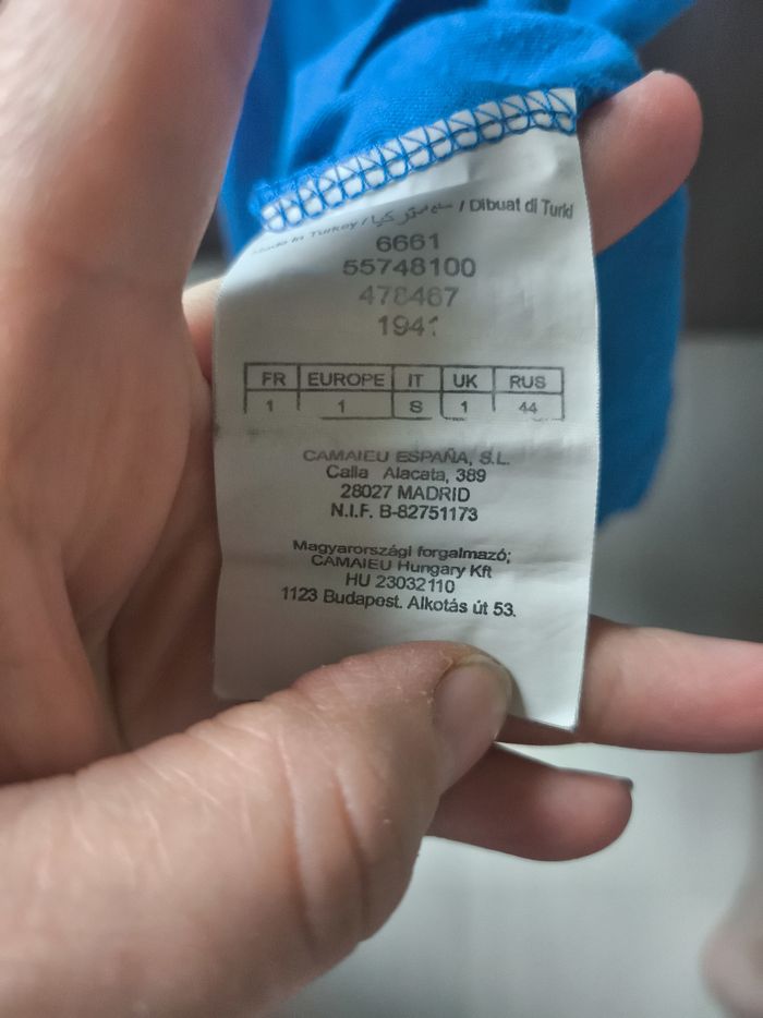 Tshirt camaïeu taille 1 xs - photo numéro 10