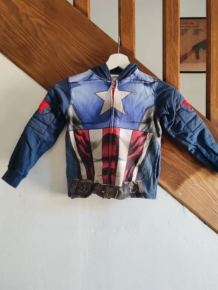 Gilet avengers 5/6 ans