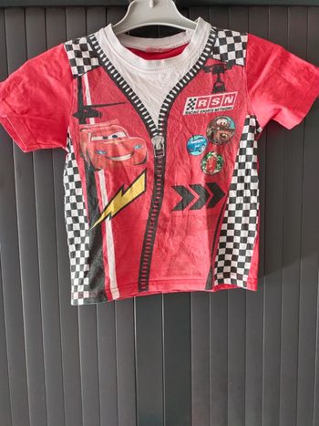 Tee shirt cars 4 ans