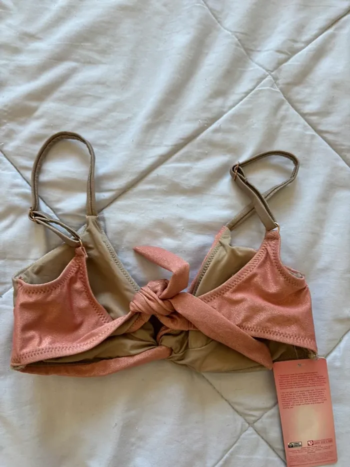 Lot 6 maillots de bain bikini bas et haut motifs multicolores pailleté Penti taille XS/34 neuf - photo numéro 16