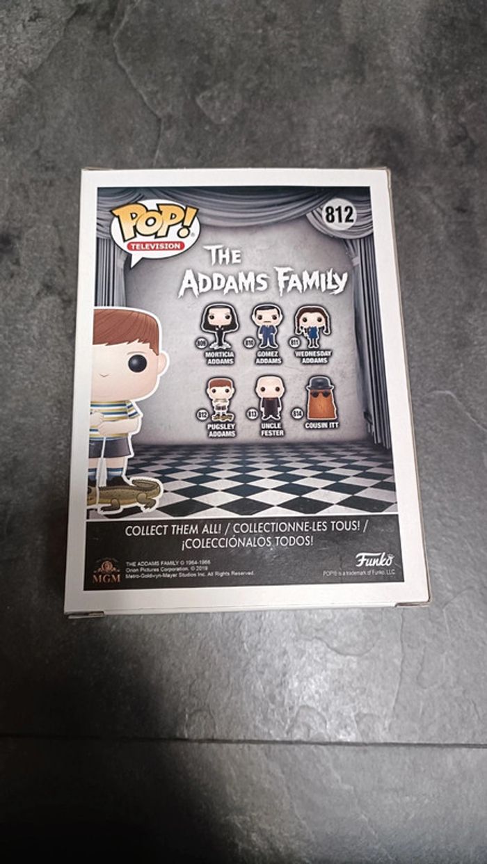Funko pop pugsley addams 812 - photo numéro 2