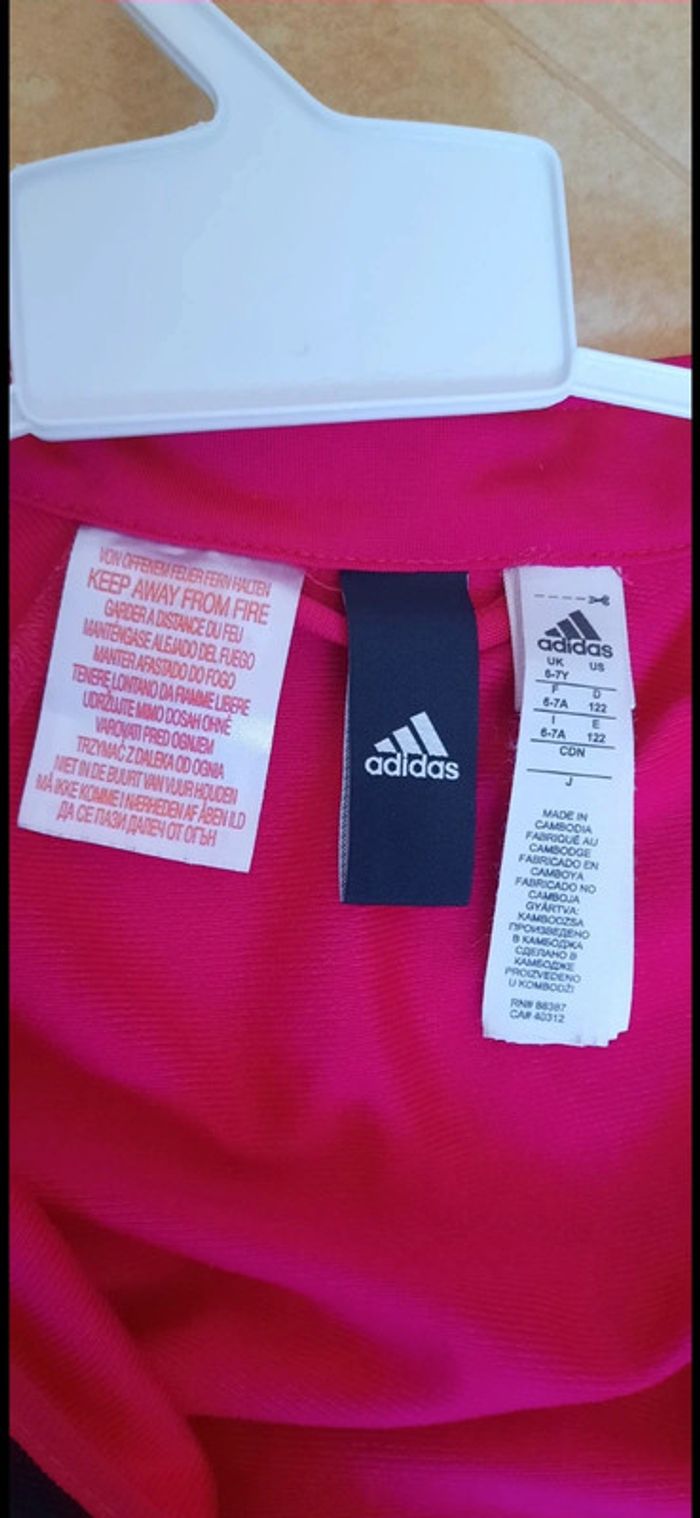Ensemble jogging Adidas 6-7ans - photo numéro 4