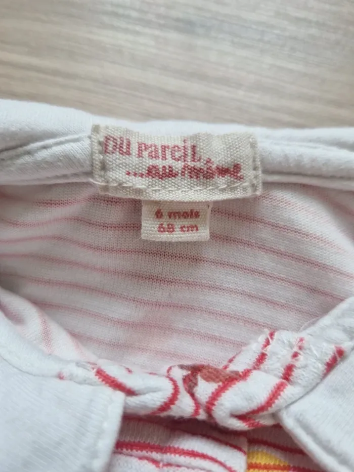 Ensemble t-shirt et legging Du Pareil au Même 6 mois - photo numéro 6