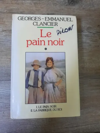 Livre: Le pain noir de Georges~Emmanuel Clancier