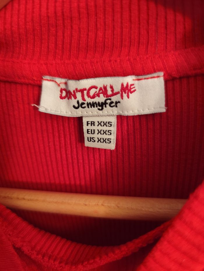 Bodies rouge XXS - photo numéro 3