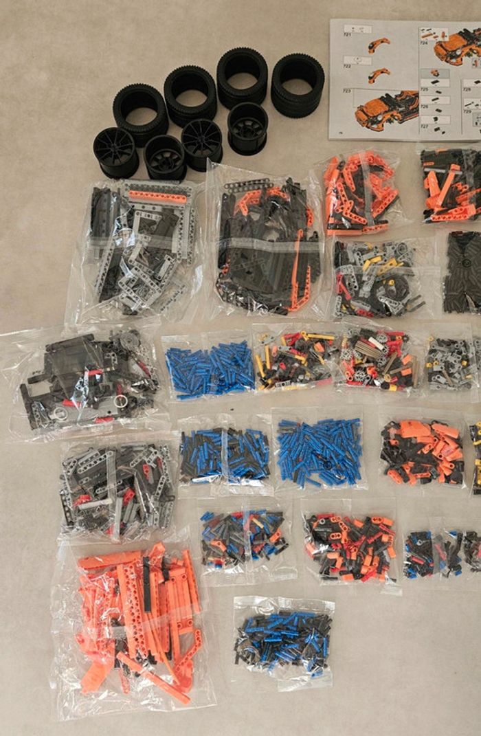 Set de construction Porsche 911 GT3 RS MOC Technic – Compatible avec LEGO 42056 - photo numéro 15