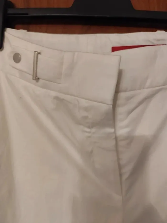 Pantalon à pinces blanc - photo numéro 5