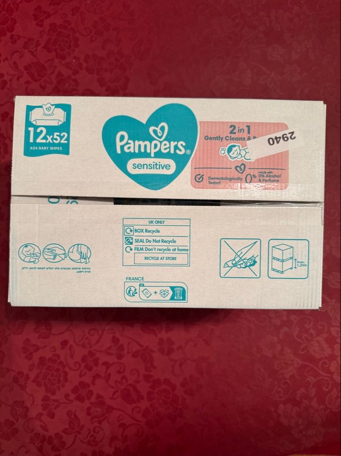 Lingettes Pampers Sensitive - photo numéro 2
