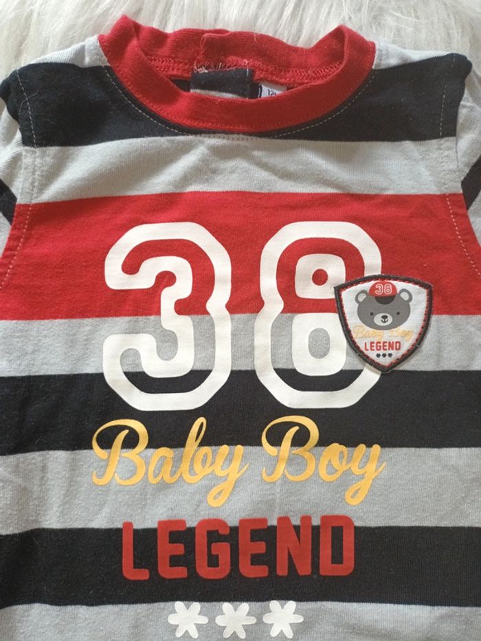 T shirt manches longues 12mois - photo numéro 3