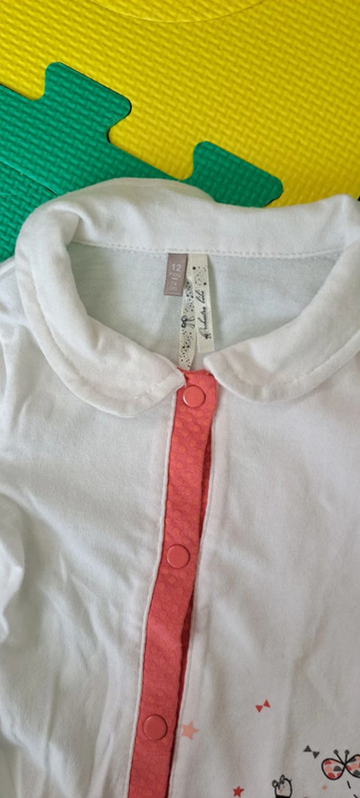 Lot 5 pantalons + 1 body ML 12m - photo numéro 11