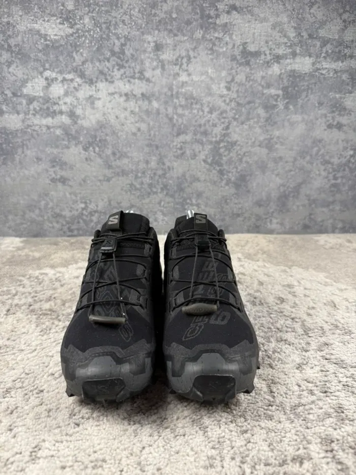 Salomon SpeedCross 6 - Trekking Shoes - Triple Black - photo numéro 2