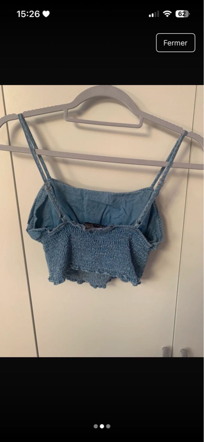 Top en jean - photo numéro 2