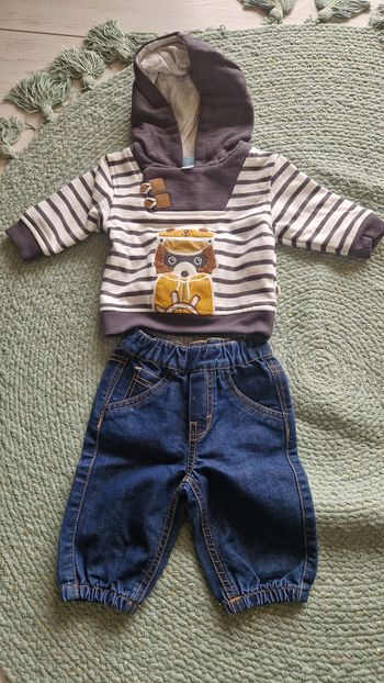 Tenue jean + pantalon tbe / 3m
