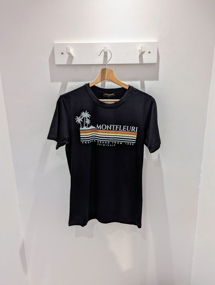 T-shirt noir Montfleuri Taille M (taille petit)