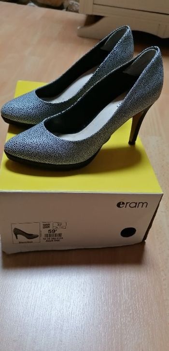 Escarpin noir et blanc 37 Eram