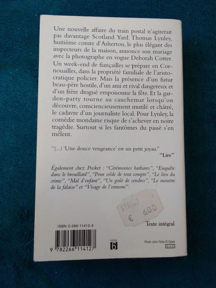 Elizabeth George - Une douce vengeance - photo numéro 2