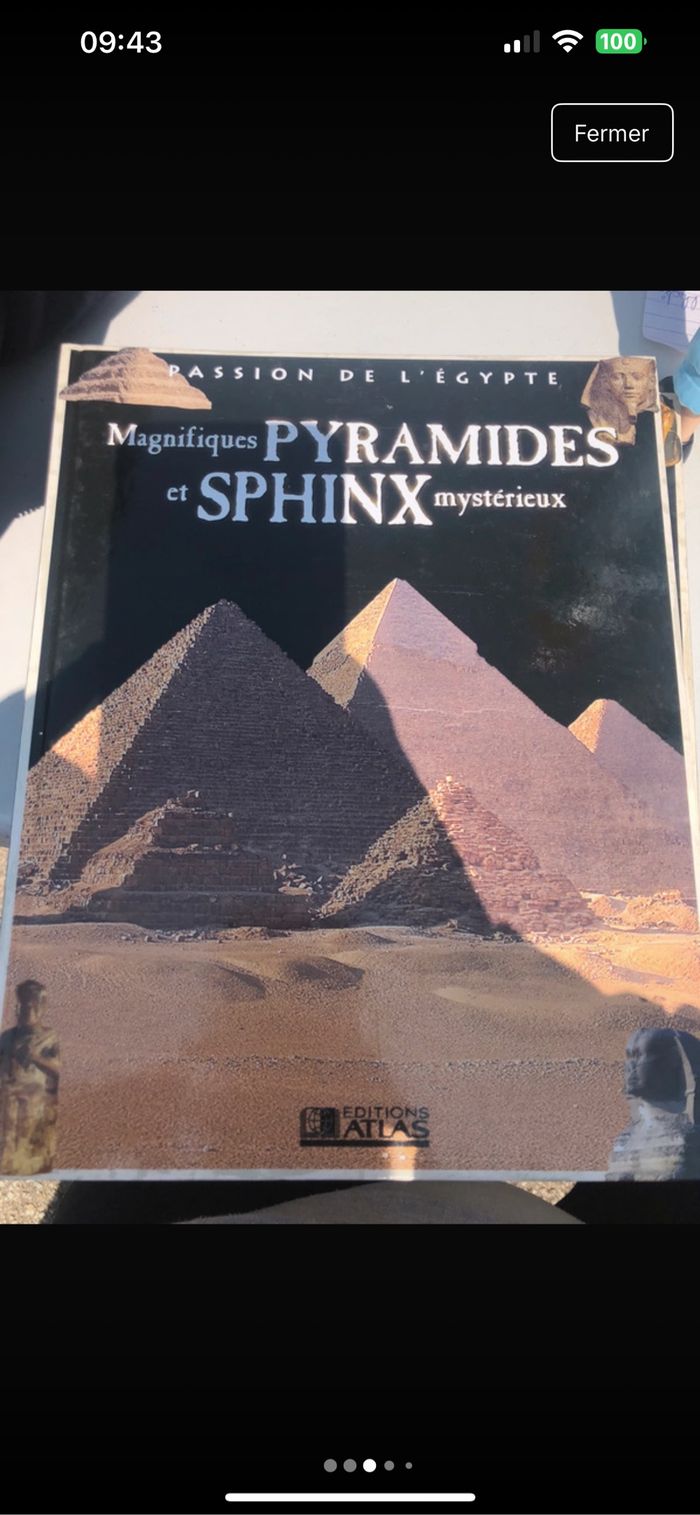 Lot de 6 livres sur l’Égypte - photo numéro 3