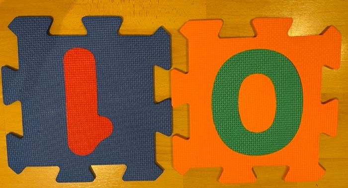 10 dalles tapis puzzle en mousse chiffres 32x32cm - photo numéro 5